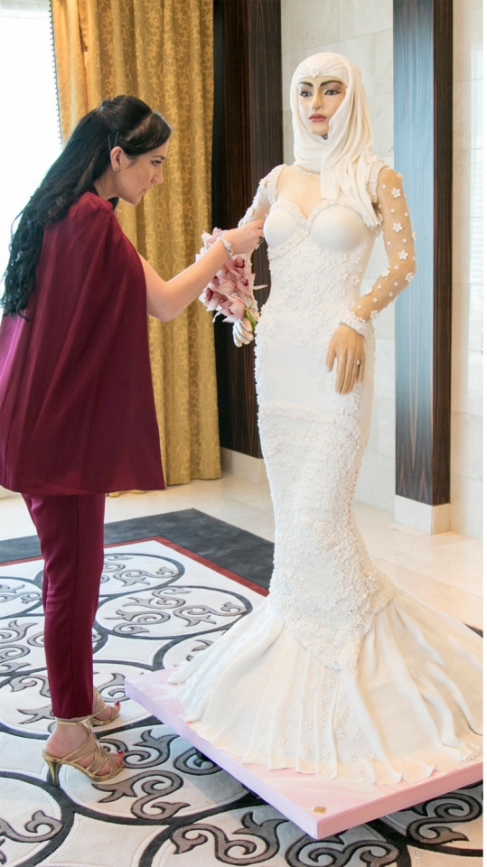 Chiếc bánh cưới triệu USD ở Dubai có gì đặc biệt? chiec banh cuoi trieu usd o dubai co gi dac biet