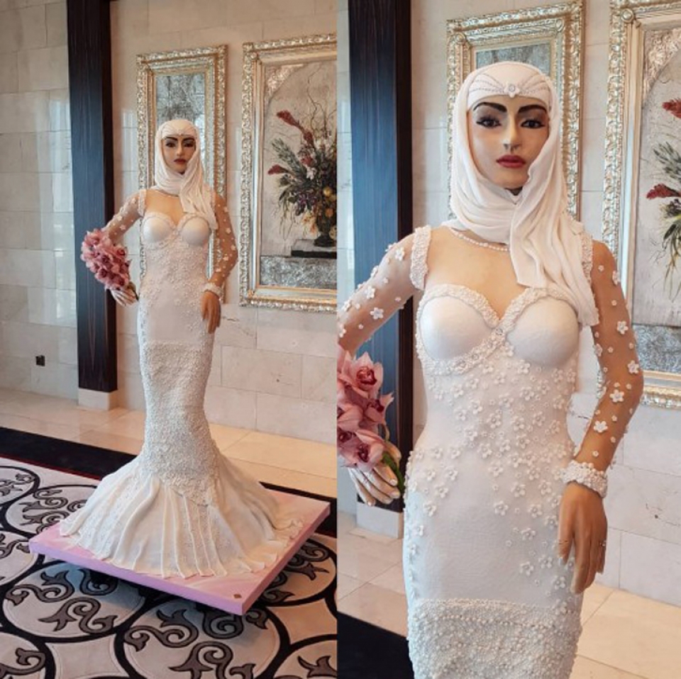 Chiếc bánh cưới triệu USD ở Dubai có gì đặc biệt? chiec banh cuoi trieu usd o dubai co gi dac biet