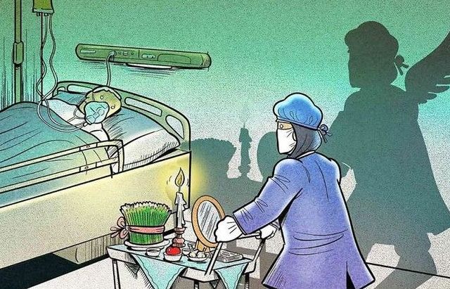 Bộ tranh cảm động về những bác sĩ tuyến đầu chống dịch Covid-19