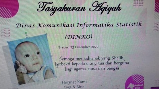 Indonesia: Chuyện hy hữu, bé trai được bố đặt tên theo nơi làm việc