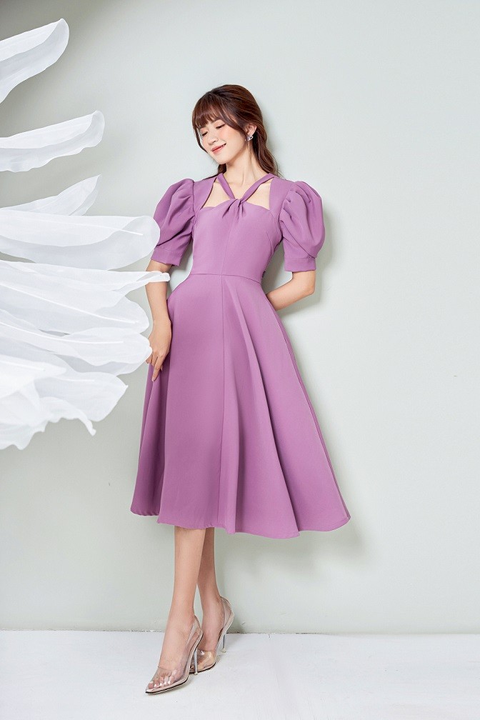 Thương ngày nắng về: Diễn viên vai cô út Vân Vân gợi ý đầm sắc màu Xuân - Hè