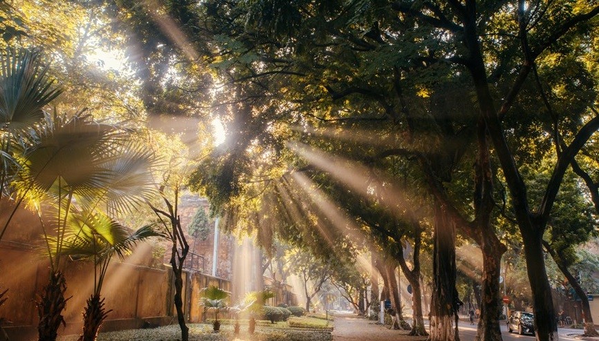 Dự báo thời tiết Hà Nội đêm nay và sáng sớm mai trời lạnh, sương mù nhẹ, ngày nắng, nền nhiệt từ 18 đến 30 độ C. (Nguồn: Vietnam+))