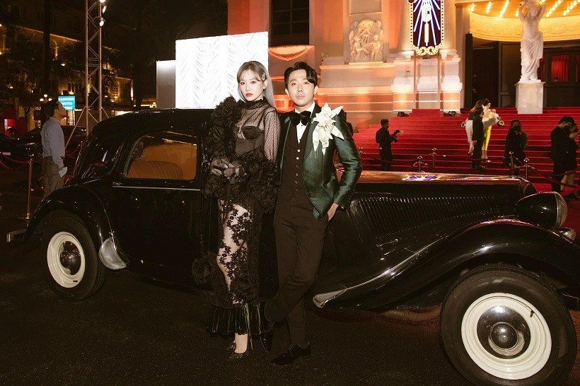 Hồ Ngọc Hà xinh đẹp nổi bật trong đêm sự kiện thời trang Cine Gucci