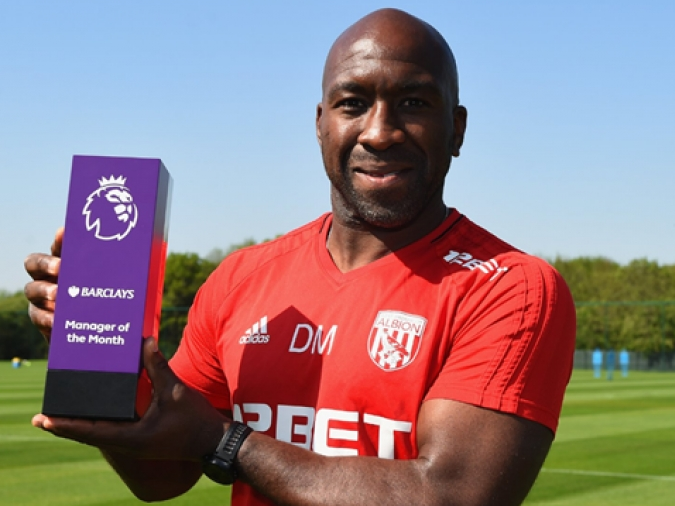 HLV đội xuống hạng nhận giải xuất sắc nhất tháng ở Premier League