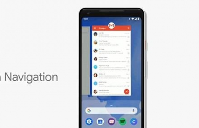 Google làm mới phiên bản Android sắp tới giống iOS trên iPhone X