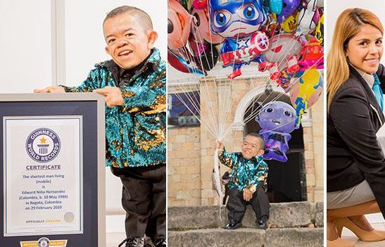 Người đàn ông được công nhận lùn nhất thế giới lần thứ hai trong đời