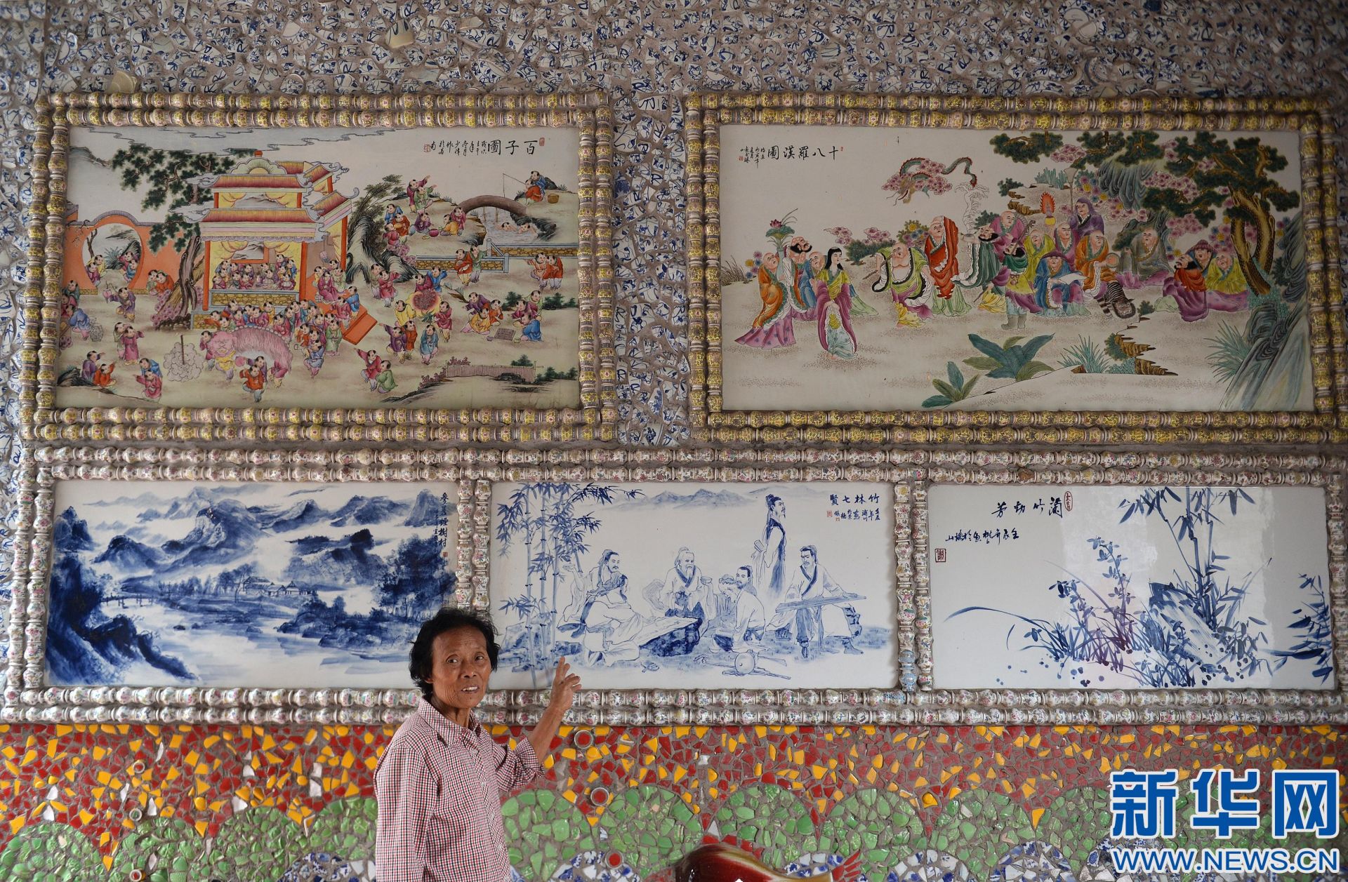 cung dien bang gom gia hang chuc ty cua cu ba gan 90 tuoi