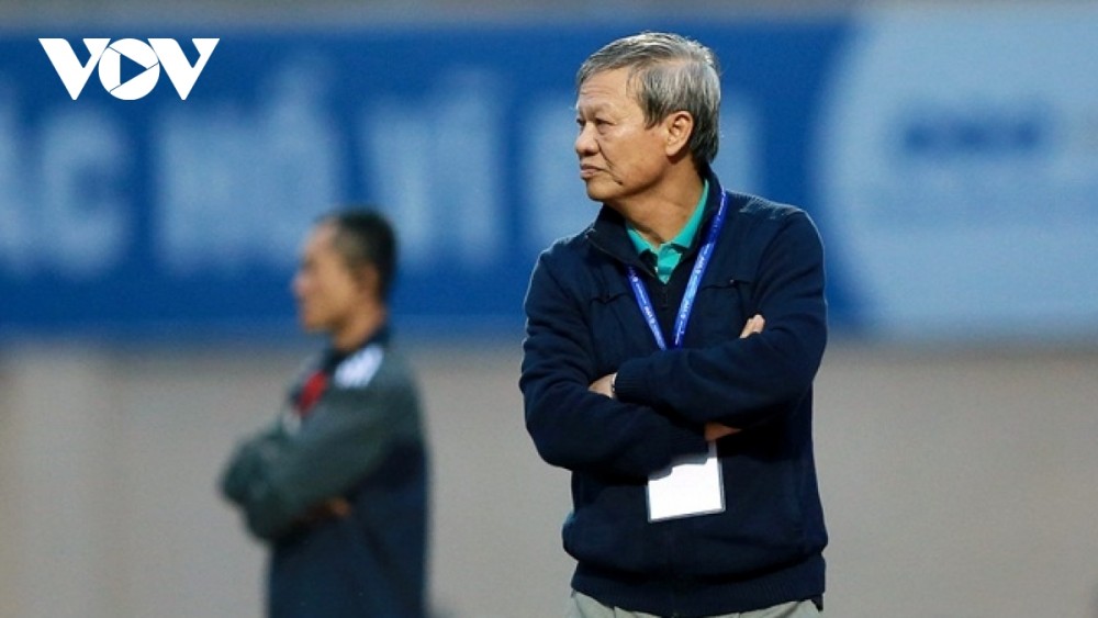 HLV Lê Thụy Hải khi còn dẫn dắt Thanh Hóa.