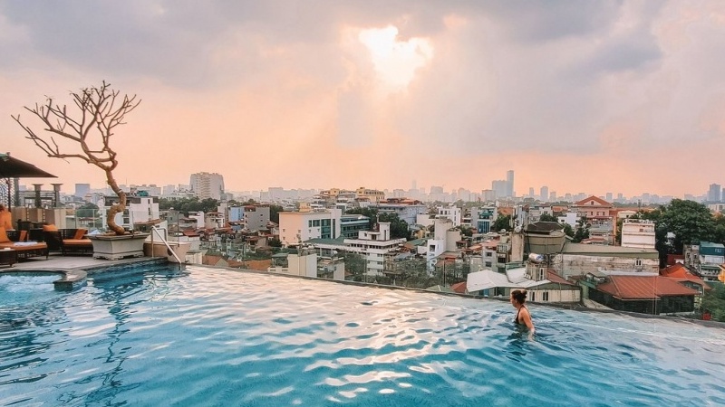 Bốn khách sạn Hà Nội có tầng thượng lọt top đẹp nhất thế giới