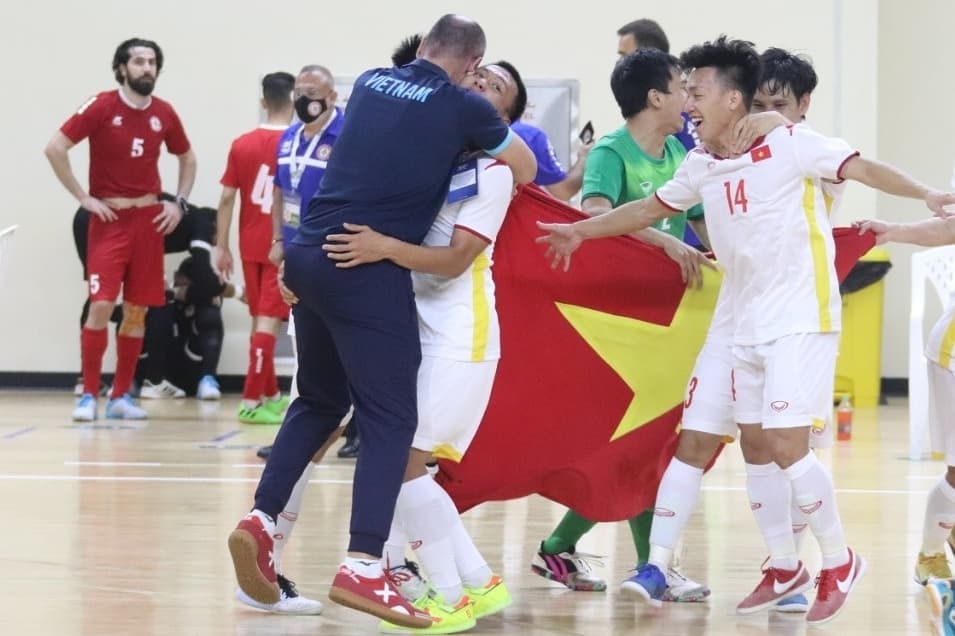 Việt Nam lấy vé futsal World Cup 2021: Cảm hứng cho thầy trò Park Hang Seo Việt Nam lấy vé futsal World Cup 2021: Cảm hứng cho thầy trò Park Hang Seo