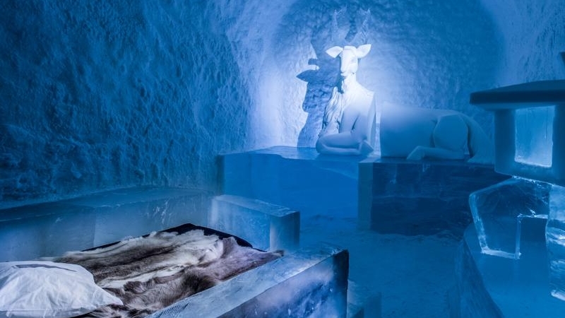 Thụy Điển: Kinh ngạc với khách sạn băng tuyết, lạnh giá 4 mùa