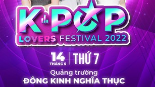 Nhiều chương trình hấp dẫn tại Lễ hội K-pop Lovers Festival 2022