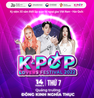 Nhiều chương trình hấp dẫn tại Lễ hội K-pop Lovers Festival 2022