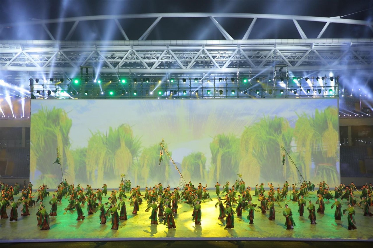 SEA Games 31: Những hình ảnh nghệ thuật, đầy màu sắc