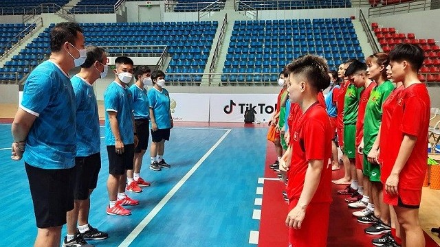 SEA Games 31: Đội tuyển Futsal nữ Việt Nam rút gọn danh sách 16 cầu thủ