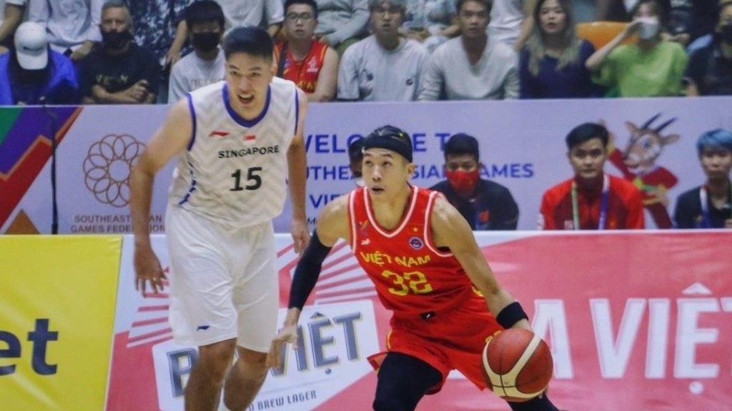 SEA Games 31: Bóng rổ 5x5 nam Việt Nam có chiến thắng nghẹt thở ở lượt đấu thứ 2