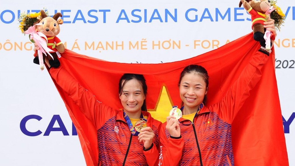 SEA Games 31: Đội tuyển Canoeing Việt Nam giành liên tiếp 2 Huy chương Vàng