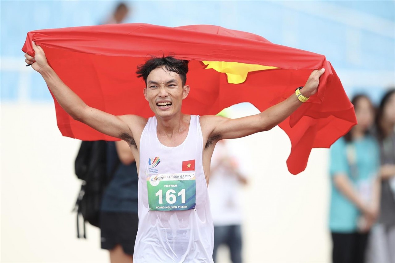 Hoàng Nguyên Thanh giành HCV đầu tiên của marathon Việt Nam tại các kỳ SEA Games Hoàng Nguyên Thanh giành HCV đầu tiên của marathon Việt Nam tại các kỳ SEA Games