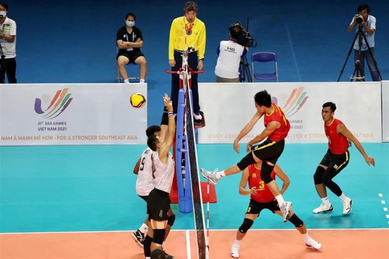 Đội tuyển bóng chuyền nam Việt Nam vào Chung kết SEA Games 31