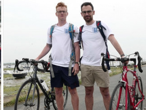 Đạp xe gần 4.000km qua 8 quốc gia để xem World Cup 2018