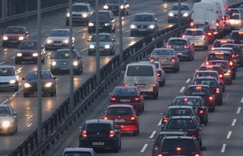 Thủ đô Berlin, Đức cũng được mệnh danh là "Thủ đô ùn tắc"