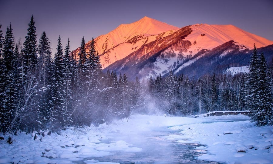 Ngắm cảnh bốn mùa ở ngôi làng đẹp nhất Trung Quốc