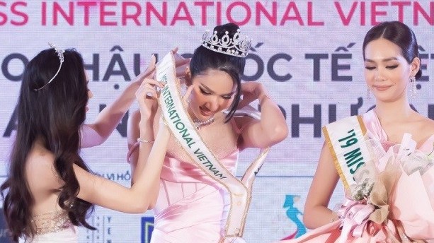 Những hình ảnh đẹp tại lễ thông báo Á hậu Phương Anh dự thi Miss International 2022