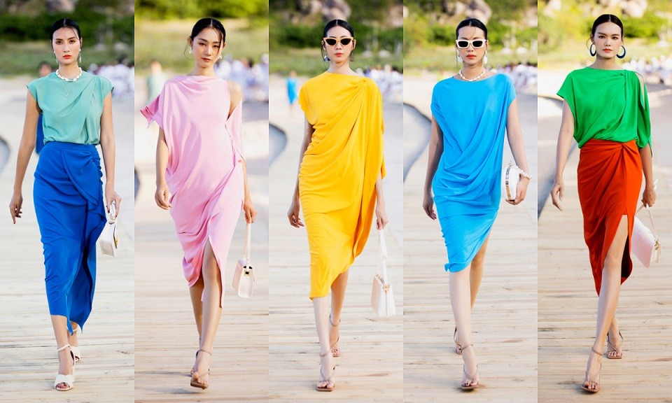 Show thời trang Đỗ Mạnh Cường tôn vinh màu trắng