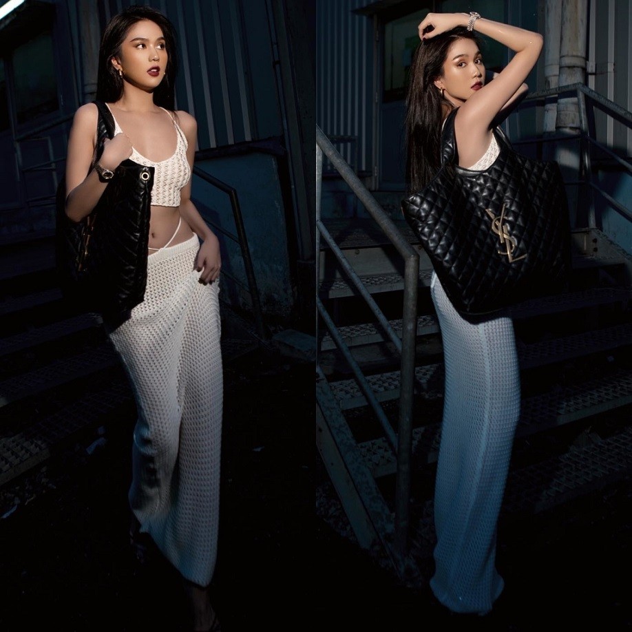 Phong cách đối lập của Minh Hằng và Ngọc Trinh khi dùng túi đôi Chanel