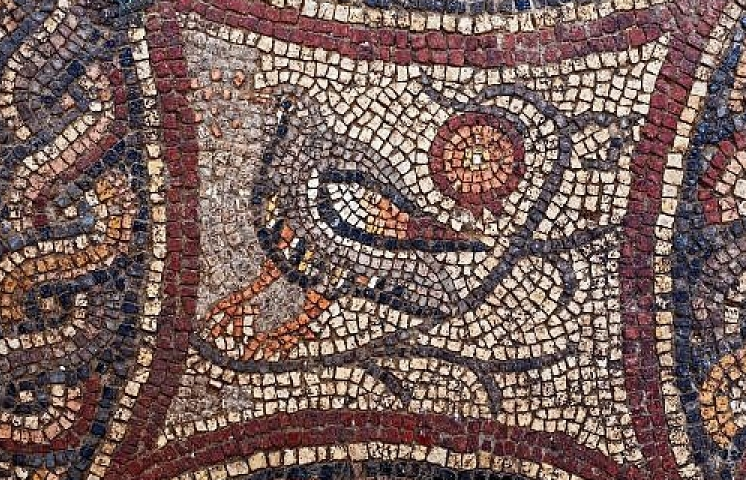 Phát lộ bức tranh khảm có niên đại 1.700 năm tuổi ở Israel