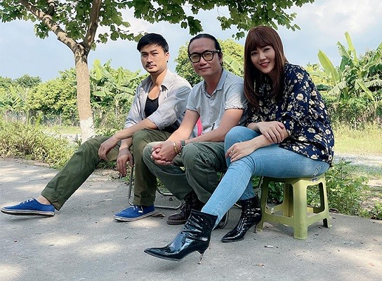 Phim Mùa hoa tìm lại: Thanh Hương - Duy Hưng nghịch ngợm ở hậu trường