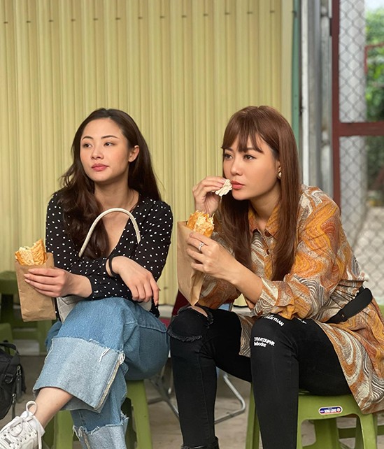 Phim Mùa hoa tìm lại: Thanh Hương - Duy Hưng nghịch ngợm ở hậu trường