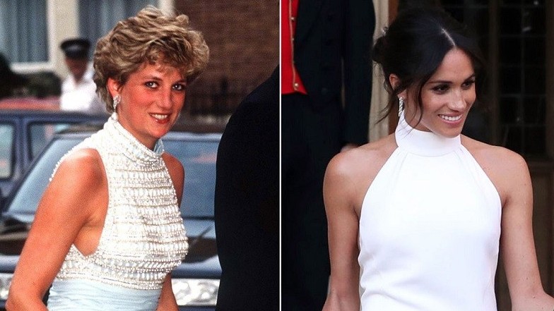 Những lần Meghan Markle áp dụng 'công thức thời trang' của Công nương Diana