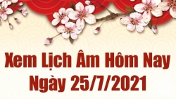 Lịch âm 25/7 - Xem âm lịch hôm nay Chủ nhật ngày 25/7/2021 chính xác nhất - Lịch vạn niên 25/7/2021