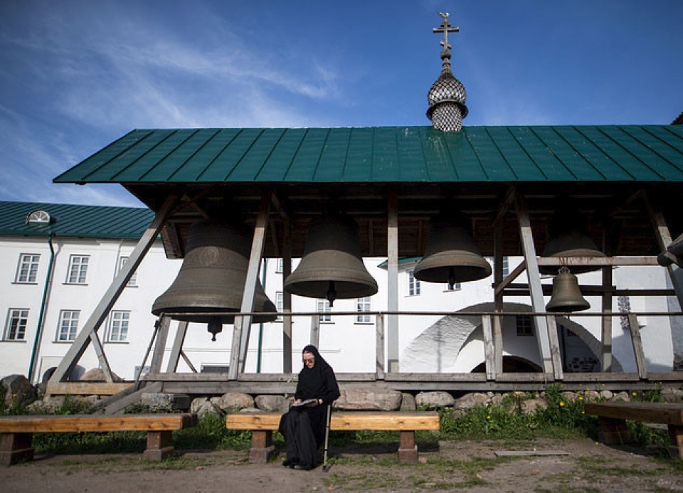 canh thanh binh cua quan dao solovetsky o bien trang mien bac nga
