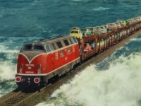 doc la tuyen duong sat duong cao toc chay xuyen thung qua toa nha