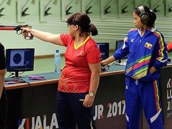 SEA Games 29: "Viên đạn Bạc" mở hàng thành tích