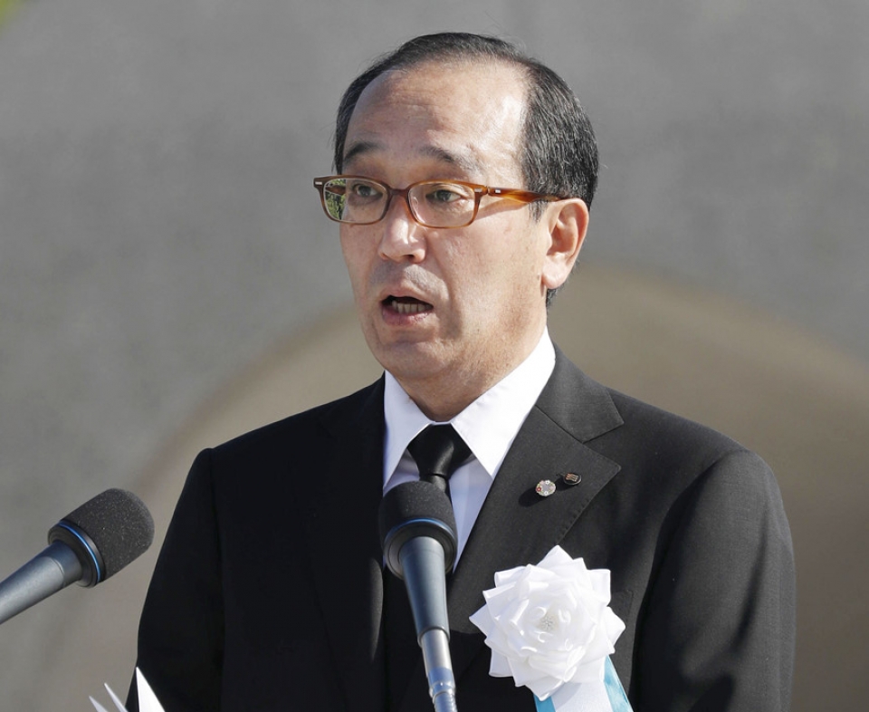 Hiroshima tưởng niệm 73 năm ngày "Little Boy" rơi xuống nhat ban hiroshima tuong niem 73 nam ngay qua bom nguyen tu cau be roi xuong