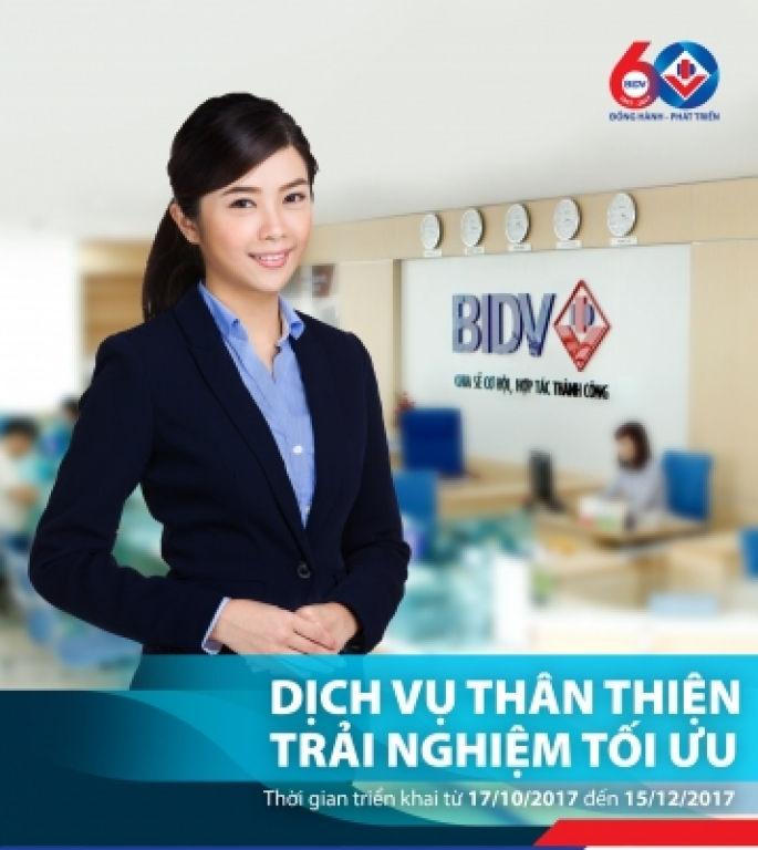 BIDV triển khai chương trình "Dịch vụ thân thiện – Trải nghiệm tối ưu"