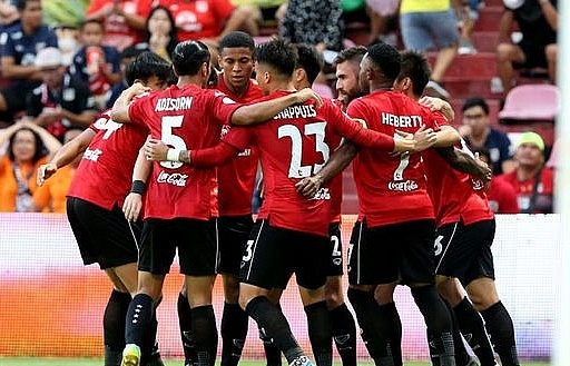 Áp đảo toàn diện, Văn Lâm cùng Muangthong United giành chiến thắng hủy diệt