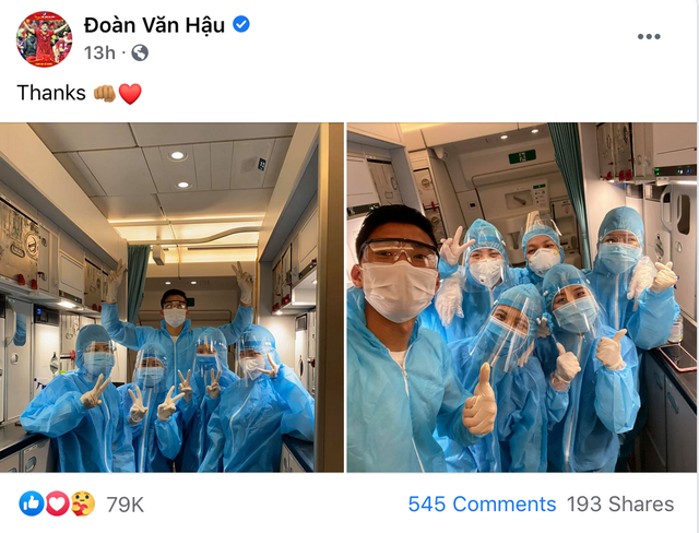 van hau noi loi cam on sau khi tro ve viet nam