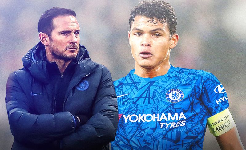 Lampard trao băng thủ quân Chelsea cho Thiago Silva lampard trao bang thu quan chelsea cho thiago silva