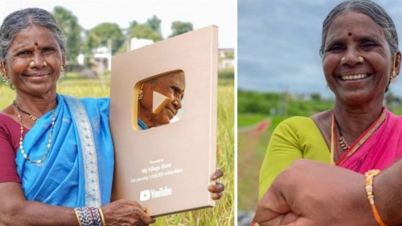 Ấn Độ: Bà cụ không biết chữ có hơn 1,6 triệu người hâm mộ trên mạng