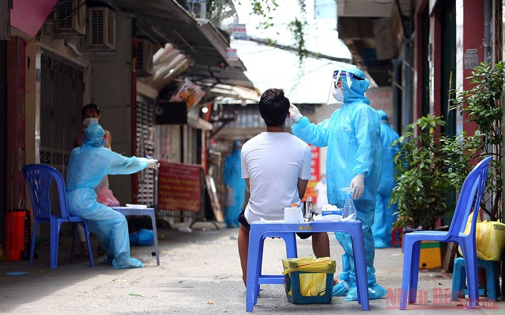 Covid-19 ở Hà Nội: Sáng 2/8 ghi nhận 45 ca mắc mới