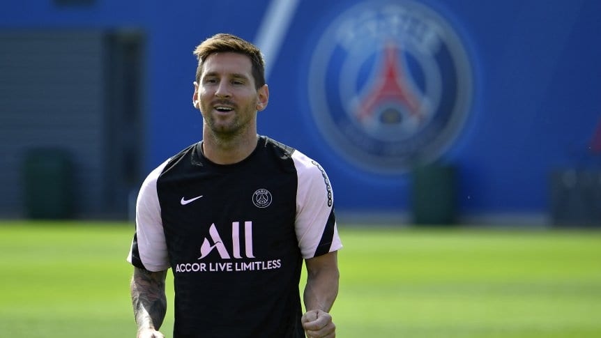 Truyền thông Argentina: Messi hoàn toàn đủ sức khỏe để ra sân trong trận đối đầu với Brest. (Nguồn: Twitter)