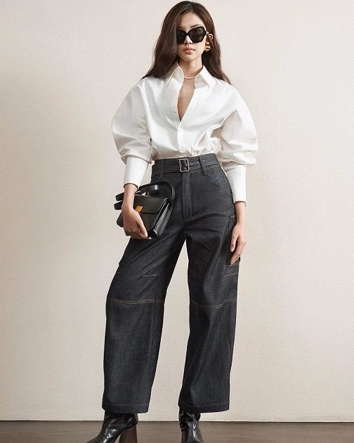 Lương Thanh xinh đẹp trong trang phục gợi cảm khác xa trên phim '11 tháng 5 ngày'