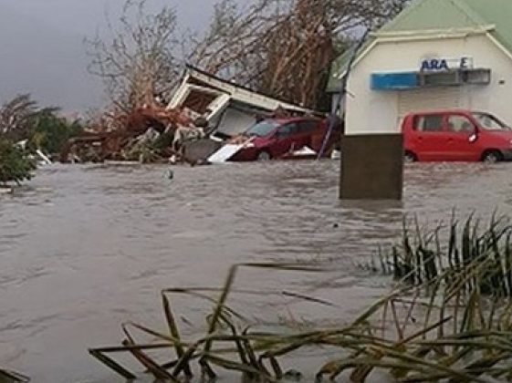 Siêu bão Irma "xô đổ" nhiều kỷ lục thời tiết