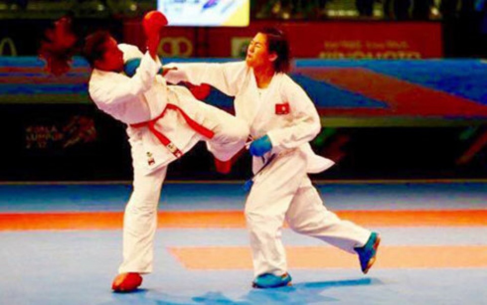 nu vo si viet nam gianh hcv lich su o giai karatedo the gioi