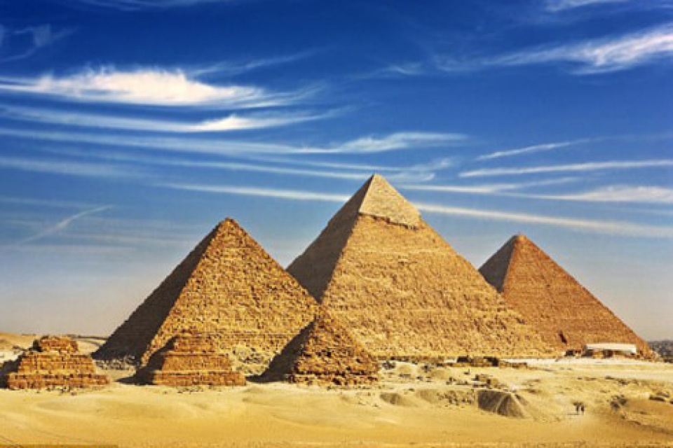 Hé lộ bí mật xây dựng Kim tự tháp lớn nhất Ai Cập he lo bi mat xay dung kim tu thap lon nhat ai cap