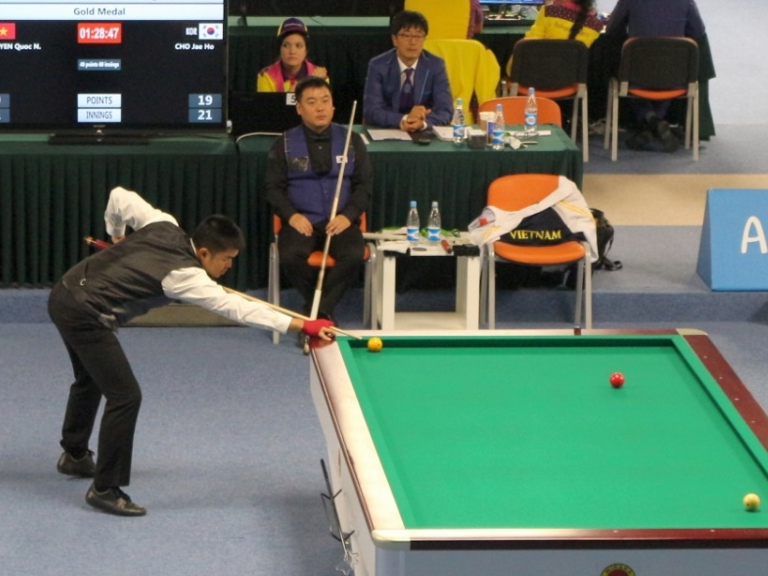 AIMAG 2017: Cờ vua và billiards có tấm Huy chương Vàng lịch sử